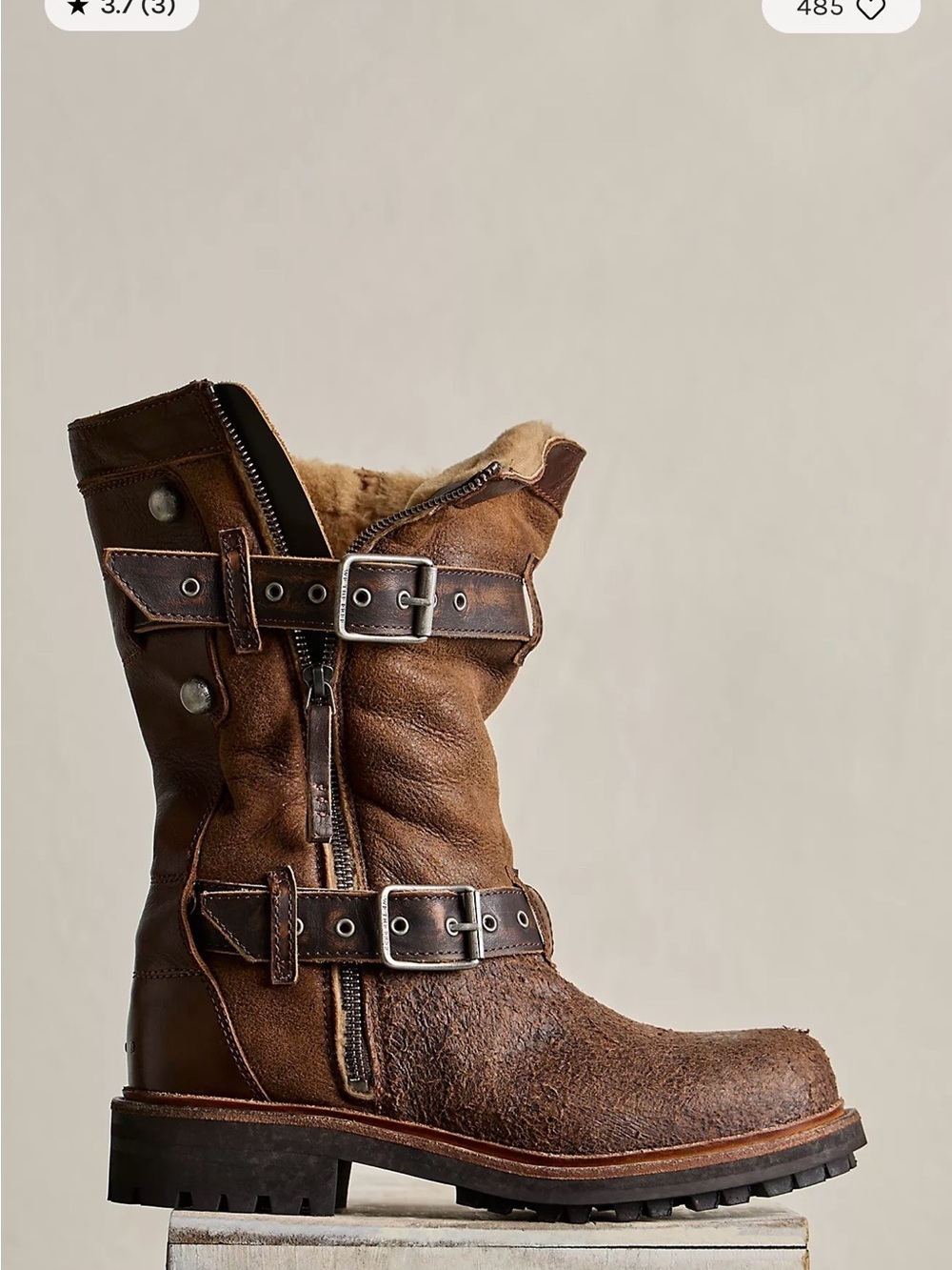 We The Free/Charlie Shearling Boots / regular price 398 - Picture 6 of 8